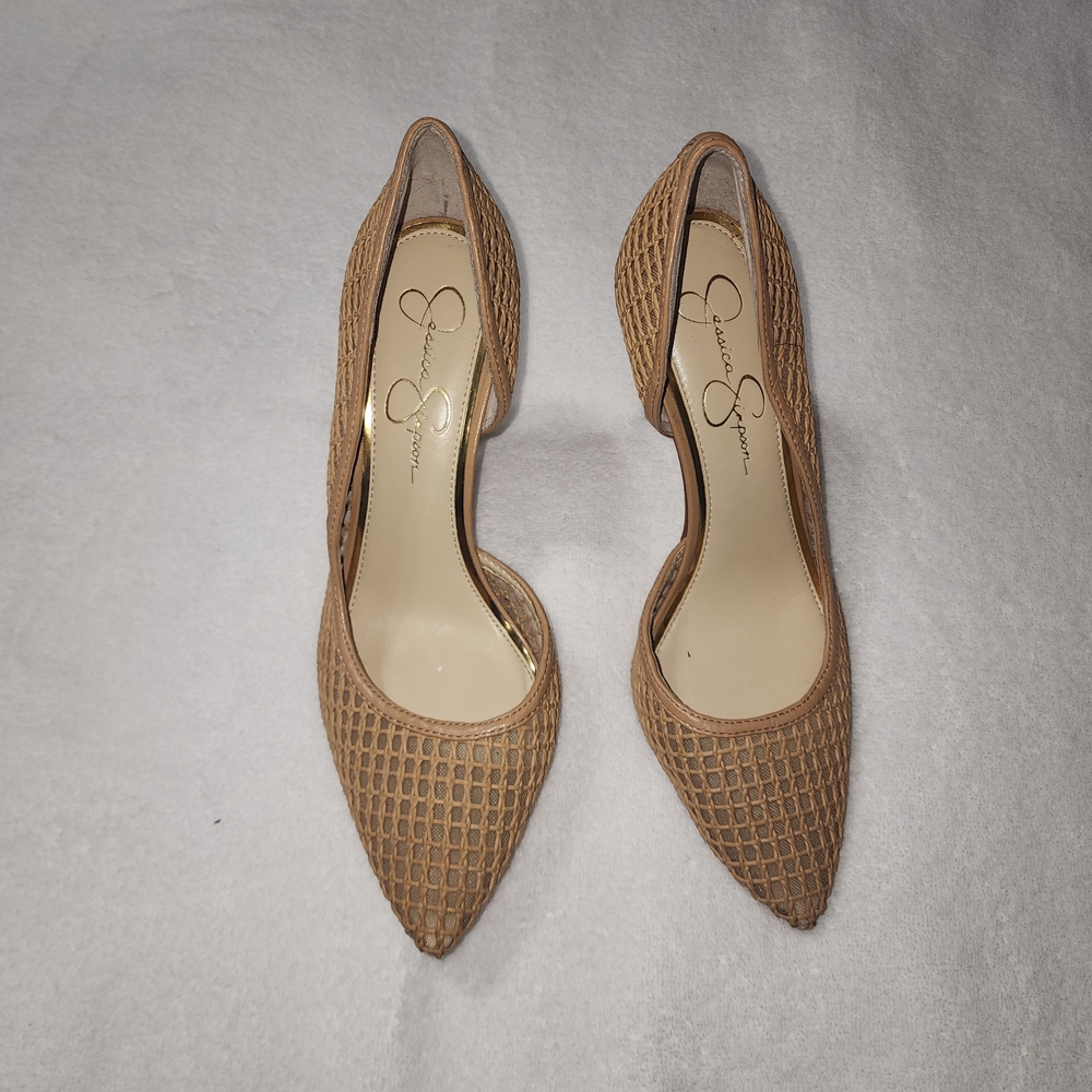 Jessica Simpson Brown Classic Heels